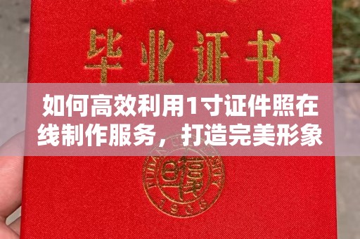 全国如何高效利用1寸证件照在线制作服务，打造完美形象