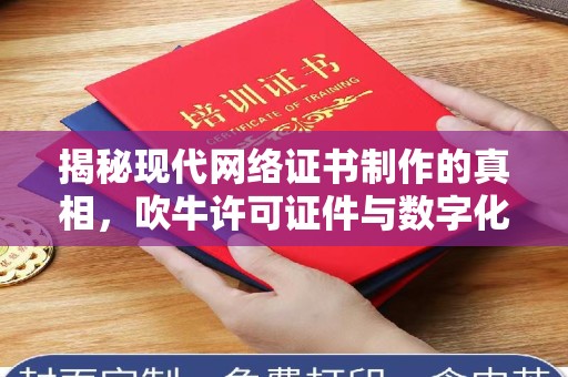 全国揭秘现代网络证书制作的真相，吹牛许可证件与数字化时代的信任危机