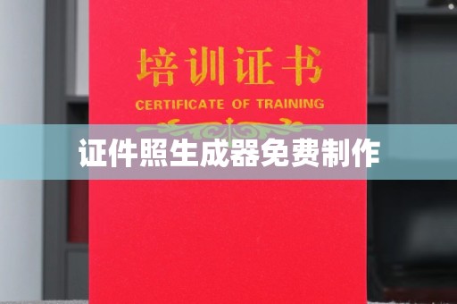 全国证件照生成器免费制作